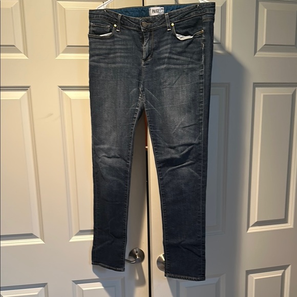 Paige Women's Blue Jeans - Picture 2 of 8